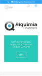 Mobile Screenshot of alquimia-financiera.com